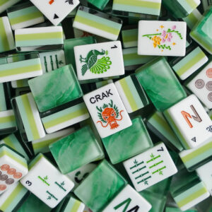 Jade Mist Mahjong Tiles