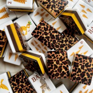 Leopard Luxe Mahjong Tiles