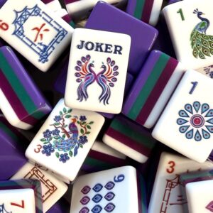 Peacock Royale Mahjong Tiles