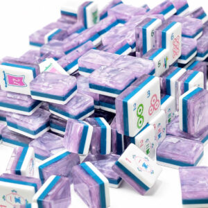Lavender Dream Mahjong Tiles