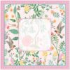 Hummingbird Garden Chinoiserie Mahjong Mat