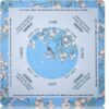 Sky Blossom Songbird Mahjong Mat