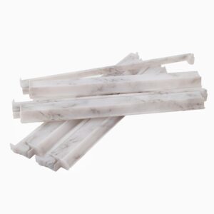 Ivory Marble Mahjong Rack & Pusher Set