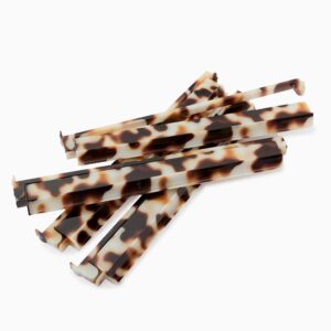 Classic Tortoiseshell Mahjong Rack & Pusher Set