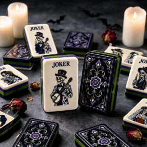 Gothic Nocturne Mahjong Tiles